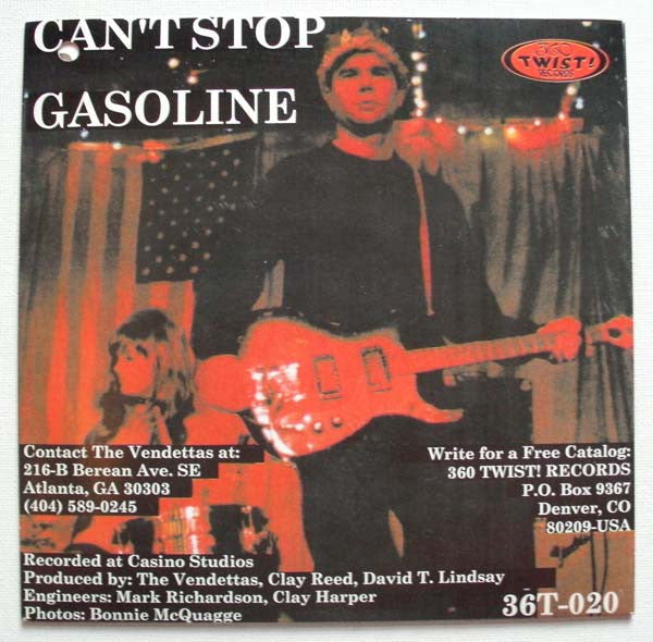 The Vendettas (2) : Can't Stop (7", Ltd)