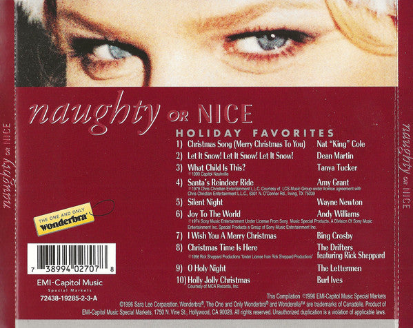 Various : Naughty Or Nice (CD, Comp)