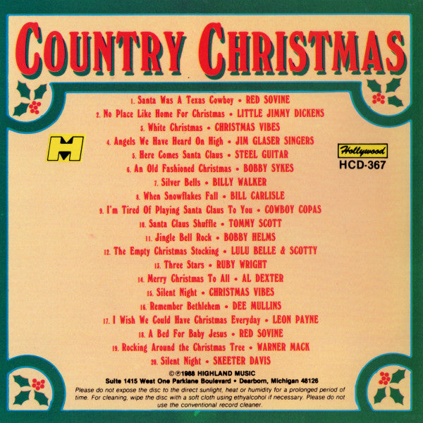 Various : Country Christmas (CD, Comp)