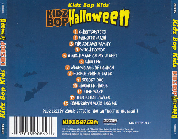 Kidz Bop Kids : Kidz Bop Halloween (CD)