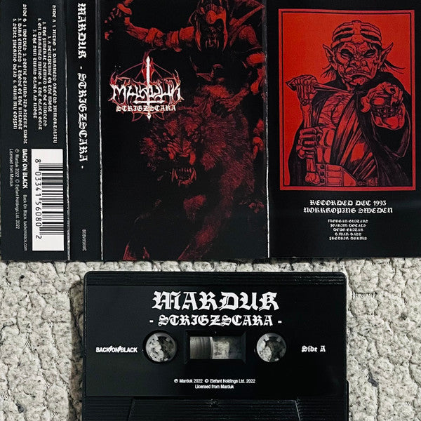 Marduk : Strigzscara  (Cass, Album, RE)