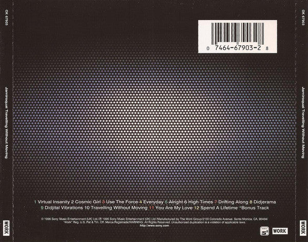Jamiroquai : Travelling Without Moving (CD, Album)