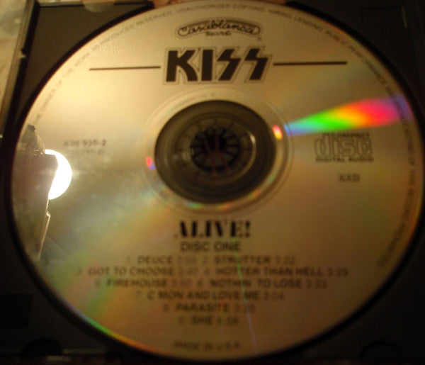 Kiss : Alive! (2xCD, Album, RE)