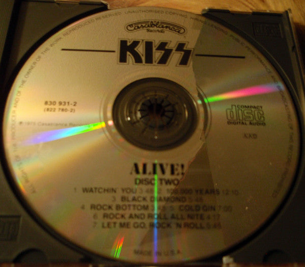 Kiss : Alive! (2xCD, Album, RE)