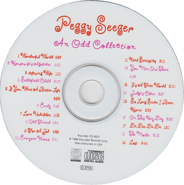 Peggy Seeger : An Odd Collection (CD, Album)