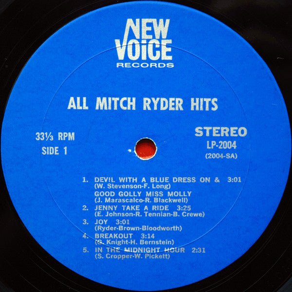 Mitch Ryder - All Mitch Ryder Hits! (LP) (G+) - Endless Media