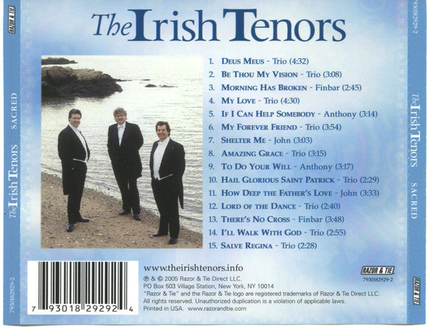 The Irish Tenors : Sacred (CD, Album)