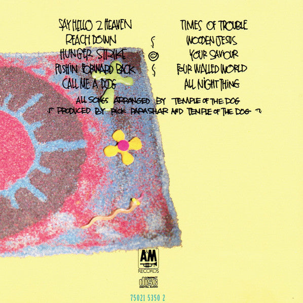 Temple Of The Dog : Temple Of The Dog (CD, Album)