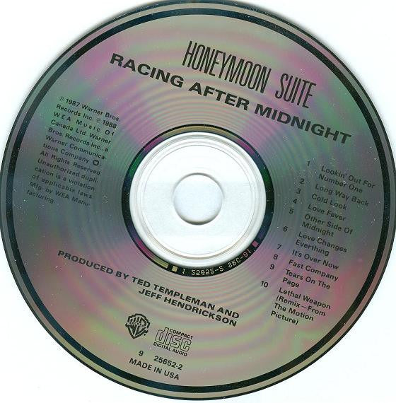 Honeymoon Suite : Racing After Midnight (CD, Album)