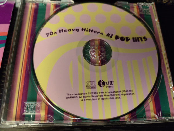 Various : 70s Heavy Hitters: #1 Pop Hits (CD, Comp)
