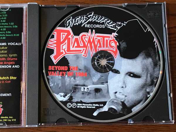 Plasmatics (2) : Beyond The Valley Of 1984 (CD, Album, RE)