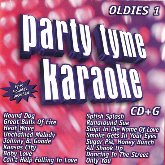 Unknown Artist : Party Tyme Karaoke - Oldies 1 (CD, Album)