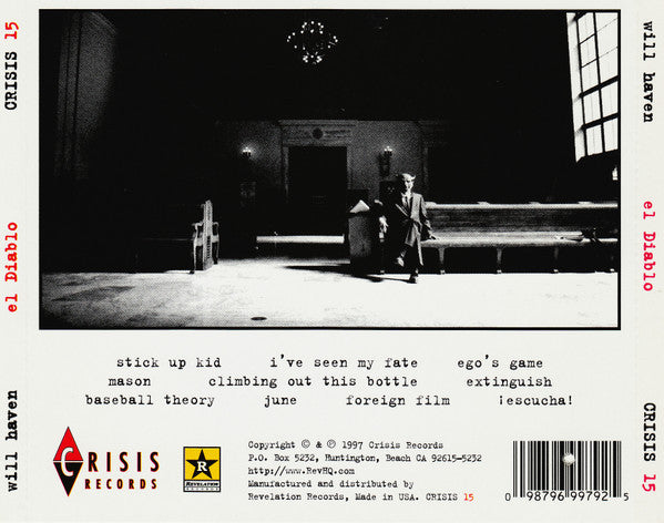 Will Haven : El Diablo (CD, Album)