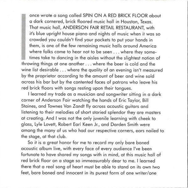 Nanci Griffith : One Fair Summer Evening (CD, Album)