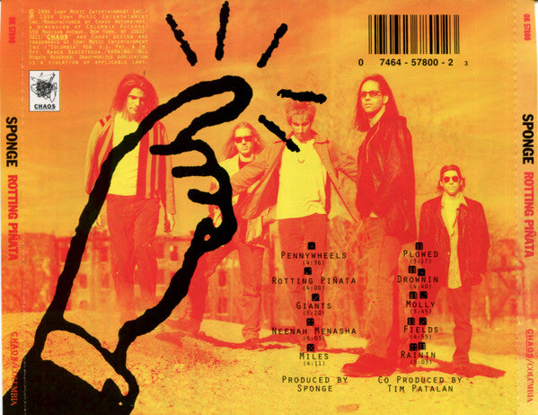 Sponge (3) : Rotting Piñata (CD, Album, RP, Son)