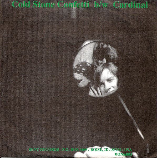 Hardluck Shovel : Cold Stone Confetti B/W Cardinal (7", Single)
