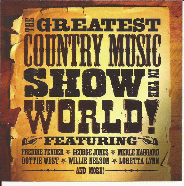 Various : The Greatest Country Music Show In The World  (CD, Comp)