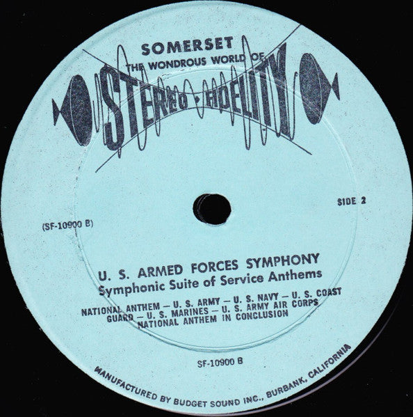 Richard Rodgers, Robert Russell Bennett, London Philharmonic Orchestra, Reinhard Linz : Highlights From Victory At Sea / The Armed Forces Symphony (LP, Album)