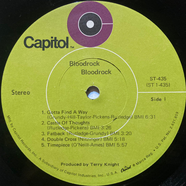 Bloodrock : Bloodrock (LP, Album, Jac)