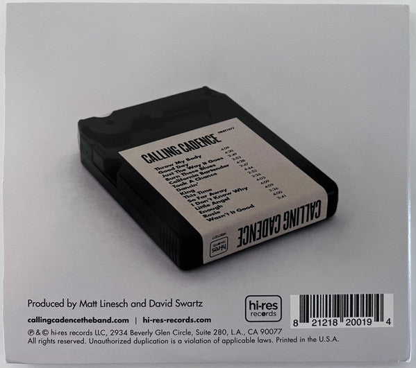 Calling Cadence : Calling Cadence (CD, Album)