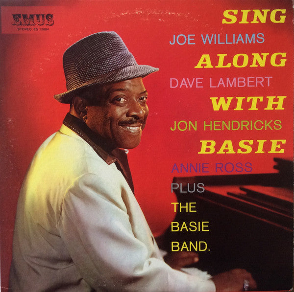 Joe Williams, Lambert, Hendricks & Ross, Count Basie Orchestra : Sing Along With Basie (LP, Album, RE)