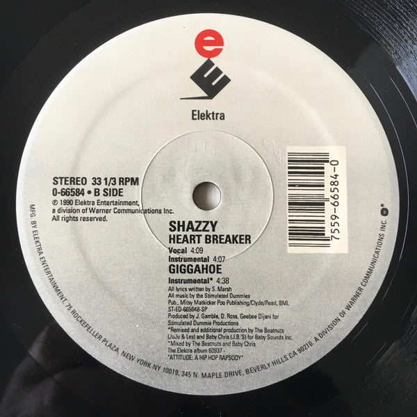 Shazzy - Giggahoe (12") (VG) - Endless Media