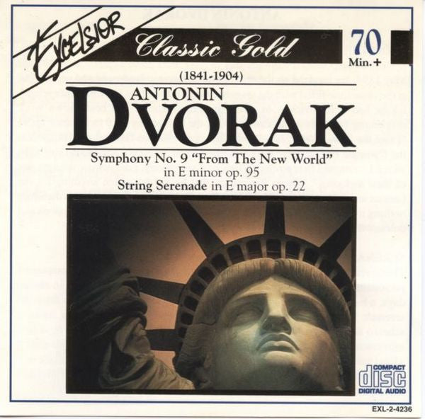 Antonín Dvořák : Symphony No. 9 "From The New World" In E Minor Op. 95 / String Serenade in E Major Op. 22 (CD, Comp)