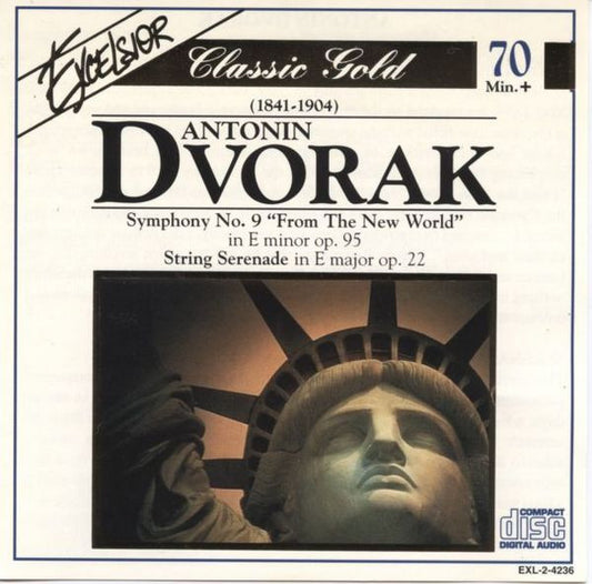 Antonín Dvořák : Symphony No. 9 "From The New World" In E Minor Op. 95 / String Serenade in E Major Op. 22 (CD, Comp)