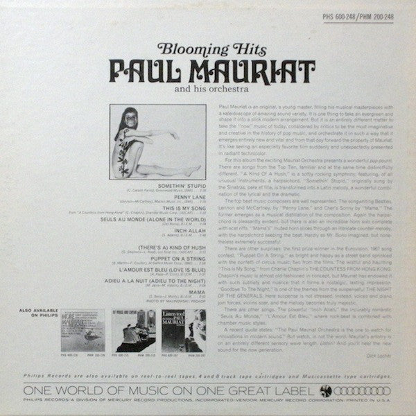 Paul Mauriat And His Orchestra - Blooming Hits (LP) (G+) - Endless Media