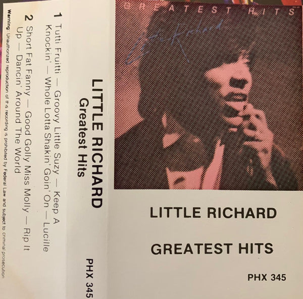 Little Richard : Greatest Hits (Cass, Comp)