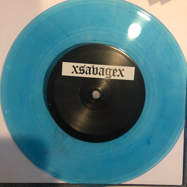 Sidetracked (2) / Savage (37) : Sidetracked / xSavagex (7", Blu)