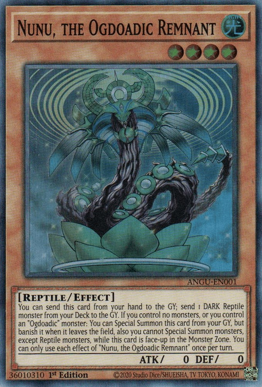 Nunu, the Ogdoadic Remnant [ANGU - ANGU-EN001] Yu-Gi-Oh Trading Card