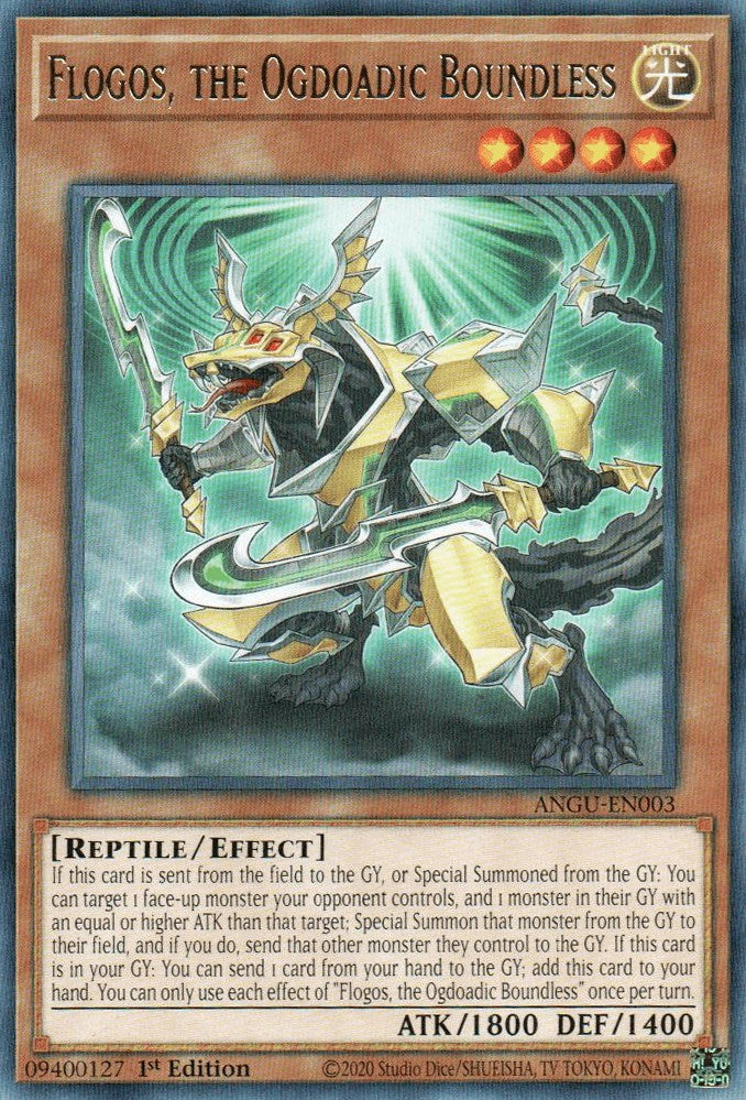 Flogos, the Ogdoadic Boundless [ANGU - ANGU-EN003] Yu-Gi-Oh Trading Card