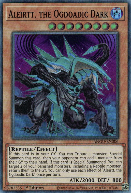 Aleirtt, the Ogdoadic Dark [ANGU - ANGU-EN006] Yu-Gi-Oh Trading Card