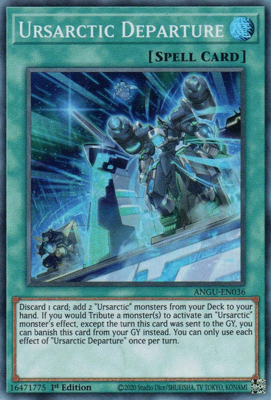 Ursarctic Departure [ANGU - ANGU-EN036] Yu-Gi-Oh Trading Card