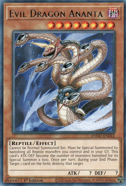 Evil Dragon Ananta [ANGU - ANGU-EN042] Yu-Gi-Oh Trading Card