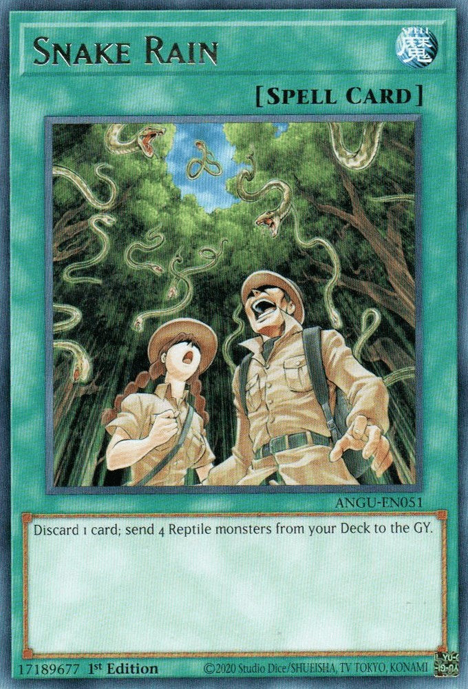 Snake Rain [ANGU - ANGU-EN051] Yu-Gi-Oh Trading Card