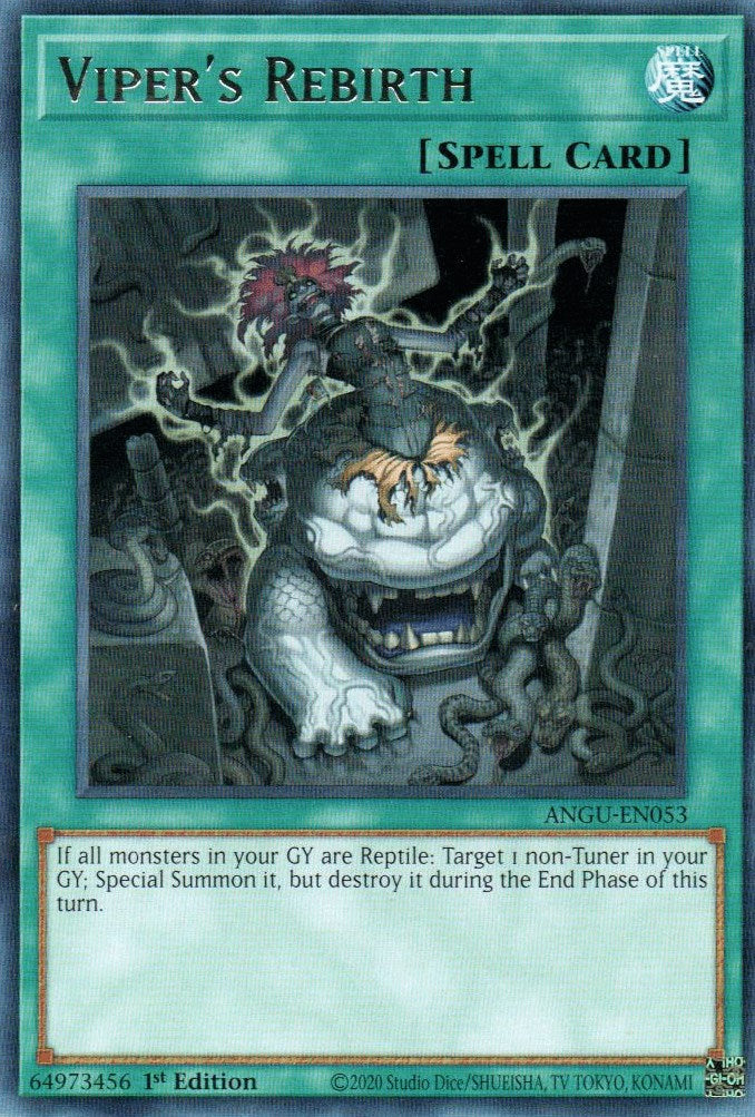 Viper's Rebirth [ANGU - ANGU-EN053] Yu-Gi-Oh Trading Card