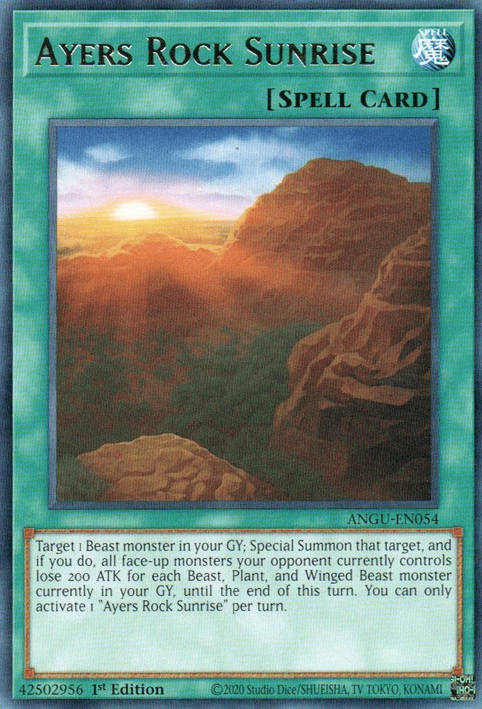 Ayers Rock Sunrise [ANGU - ANGU-EN054] Yu-Gi-Oh Trading Card