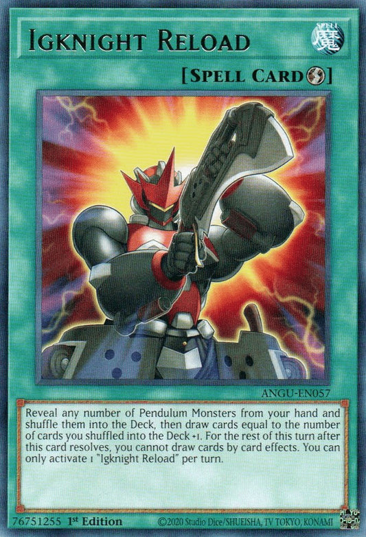 Igknight Reload [ANGU - ANGU-EN057] Yu-Gi-Oh Trading Card