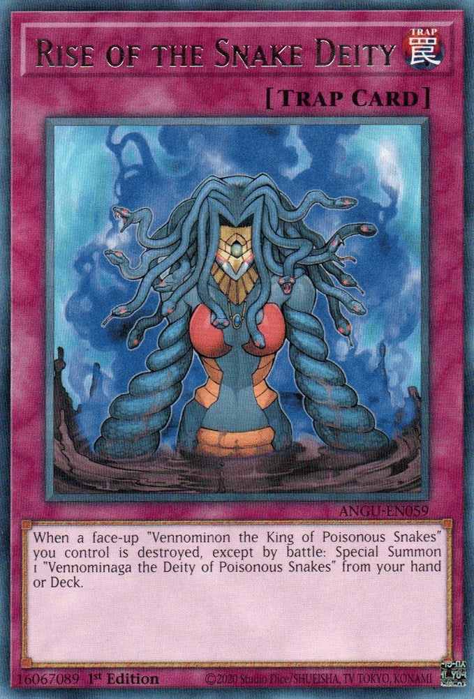 Rise of the Snake Deity [ANGU - ANGU-EN059] Yu-Gi-Oh Trading Card