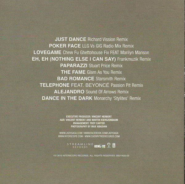 Lady Gaga : The Remix (CD, Comp)