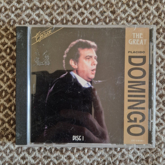 Placido Domingo : The Great Placido Domingo. Disc 1 (CD, Album)