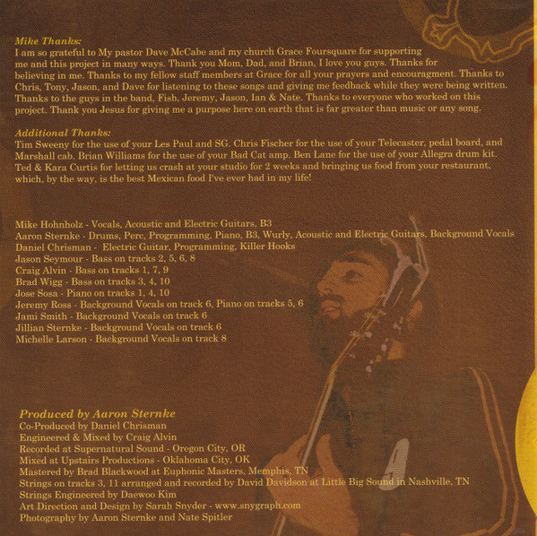 Mike Hohnholz : This Beautiful Place (CD, Album)
