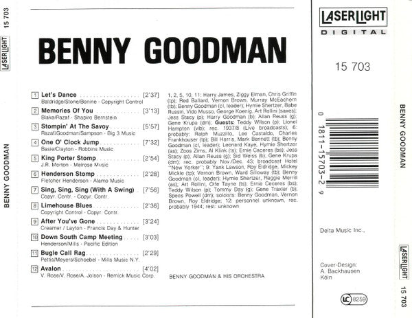 Benny Goodman : Benny Goodman (CD, Comp)