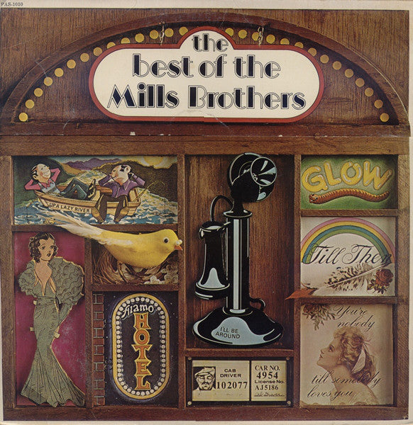 The Mills Brothers : The Best Of The Mills Brothers (2xLP, Comp, Mon)