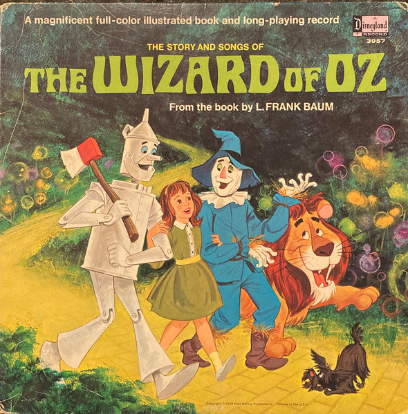 Unknown Artist : The Story And Songs Of The Wizard Of Oz (LP, Album, RE)