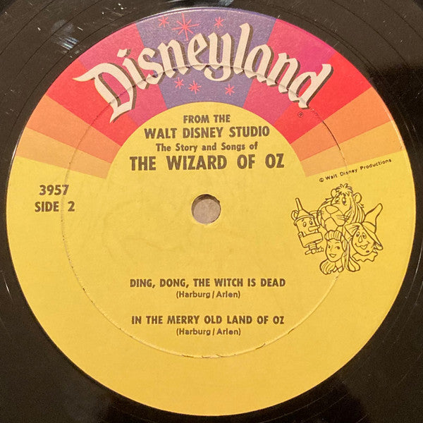 Unknown Artist : The Story And Songs Of The Wizard Of Oz (LP, Album, RE)