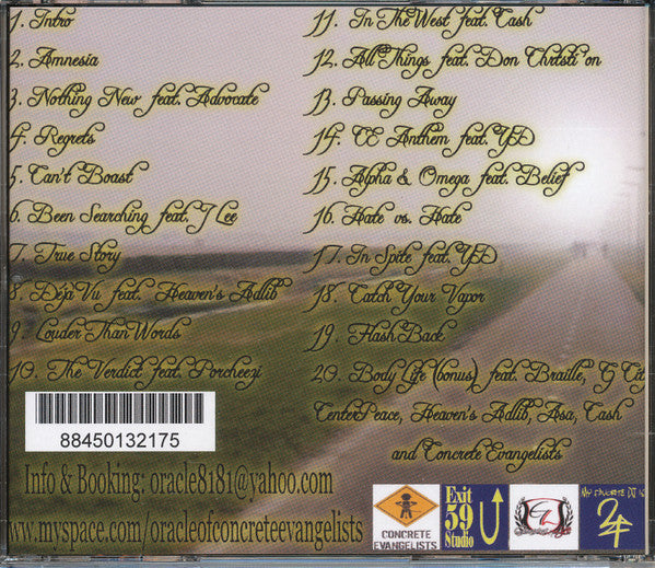 Oracle (59) : Forgetting The Past (CD, Album)