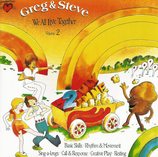 Greg And Steve : We All Live Together, Volume 2 (CD, Album, RE, RP)